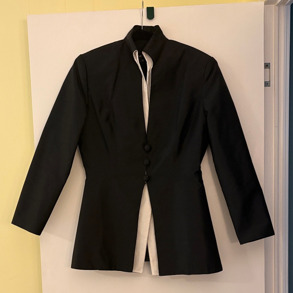 PILAR ROSSI VINTAGE SILK JACKET SIZE 10